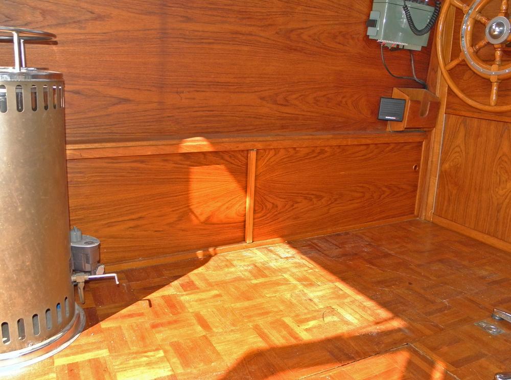 Steuerhaus, Innenausstattung